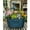 Blue, variant on Bathtub Iron Planter - French Country Rusty Metal Flower Pot, Vintage Oval Container for Outdoor Plant, Home Decoration(blue)Q