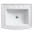 thumbnail image 5 of Kohler K-2356-8-95 Archer Drop-in Bathroom Sink with 8 in. Widespread Faucet Hole - Ice Grey, 5 of 6