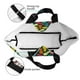 thumbnail image 4 of Balery Pineapple Fruit Colorful Bolsa Tote Estilo Estético con Cremalleras, Bolsa de Hombro, Bolsa de Compras Grande y Plegable, 4 of 8