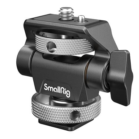 UPC: 6941590008738 | Swivel and Tilt Adjustable Monitor Mount with Cold Shoe Mount Locating Pin 1/4 Thread