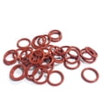 thumbnail image 3 of 10Pcs Red Silicone O-Ring OD5mm-90mm Thickness CS2mm 2.4mm Ring Washer Gaskets Waterproof and Heat-Resistant, 3 of 4