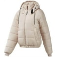thumbnail image 3 of Reebok Womens Classics Padded Bomber Jacket, Pink, Large, 3 of 6