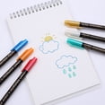 thumbnail image 5 of Gel Pens Ballpoint Pens 1.5ml Color Hard Tip Sign Pen Card Painting Pen 20 Colors for Dormitory Home Office Presents, 5 of 7