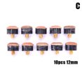 thumbnail image 1 of 10 Pcs Embouts de Queue à Visser pour Queue de Billard et Snooker Style2, 1 of 6