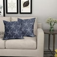 thumbnail image 6 of Navy Bllue Starfish Pillow Covers 16X16 Inch Coastal Beach Nautical Couch Pillow Cases Summer Ocean Cotton Linen Throw Pillows Set of 2 Home Decor for Living Room Bedroom Cushion Outdoor, 6 of 6