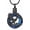 Black-Blue, variant on Eagle Urn Necklace for Ashes Circle of Life Ashes Necklace for Women Men Crystal Eagle Cremation Jewelry Memorial Pendant for Human / Pets Ash Holder