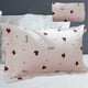 thumbnail image 5 of Fundas de almohada de lana - Pack de 2 grandes 18,89x29,1 pulgadas - Almohadas suaves de algodón transpirable lavables - Multicolor, 5 of 6