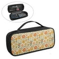 thumbnail image 2 of Jiueut Hippie Flower Stethoscope Storage Bag Nurse Accessories for Work Stethoscope Storage Zipper Bags for Organizing Portable Stethoscope Case Compatible for Clinics Use, 2 of 7