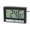 Unique Bargains In and Out Dual-way LCD Play Multifunction Thermometer