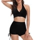 thumbnail image 2 of Trajes de baño de dos piezas para mujer Trajes de baño con control de barriga Tankini Ropa de playa OAVQHLG3B Store lin121212, 2 of 4