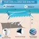 thumbnail image 2 of Tienda de Playa VILLEY Refugio Solar UPF50+ 3.35x3m con Accesorios, 2 of 9
