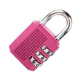 thumbnail image 1 of Digit Cadenas, Serrure à Combinaison Étanche 3 Serrure à Bagages Serrure à Code Performance Finement Réglée, 1 of 2