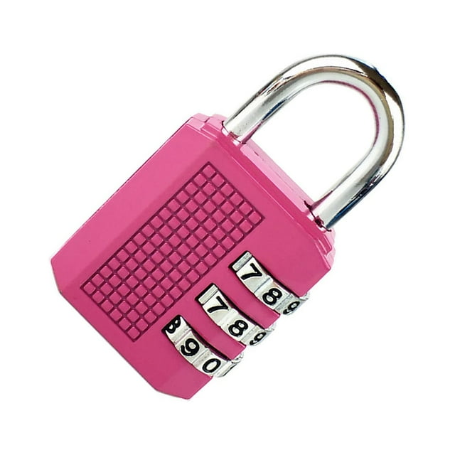 Digit Cadenas, Serrure à Combinaison Étanche 3 Serrure à Bagages Serrure à Code Performance Finement Réglée