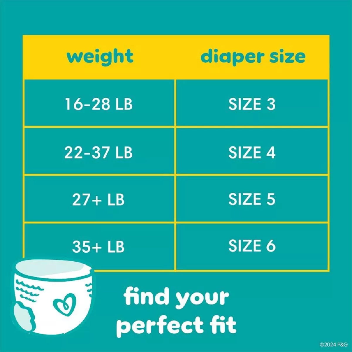 Pampers Swaddler 360 Enormous Disposable Baby Diapers - Size 4 - 104ct