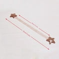 thumbnail image 3 of One Pair Star Magnetic Curtain Buckle Silk Holder Tiebacks Shining Curtain Buckle Hooks Easy To Use, 3 of 4
