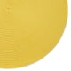 thumbnail image 2 of Juego de manteles individuales DII Classic, redondos, 38 cm, color amarillo (6 unidades), 2 of 8