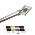 thumbnail image 1 of Central Design 100-69-995 Lance Tringle à Rideau de 1 Po, 120-170 Po - Nickel Satiné, 1 of 1