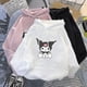 thumbnail image 5 of Sanrioed Anime Cinnamoroll Kuromi My Melody felpa niños sudaderas con capucha ropa niño niña bebé, 5 of 5