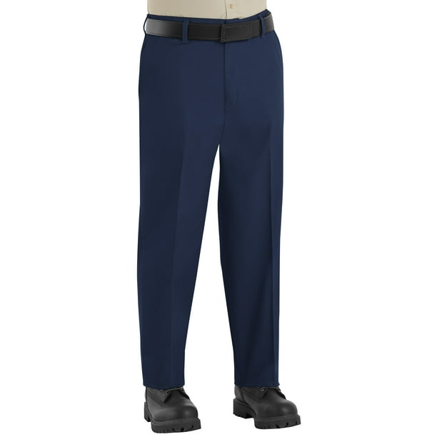 red kap elastic insert work pant
