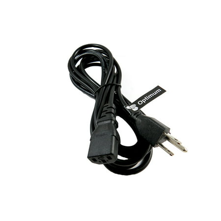 Optimum Orbis 3-Prong 6 Ft 6 Feet Ac Power Cord Cable Plug for LG TV 32LH20 32LH30 32LG40 (Lg 32lh20 Best Price)