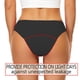 thumbnail image 2 of Traje de baño sin costuras para niñas, bragas menstruales, Bikini de leopardo Sexy a prueba de fugas de 4 capas, traje de baño de verano de absorción rápida, 2 of 3