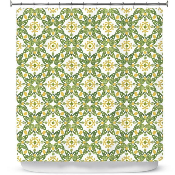 Shower Curtains 70" x 93" from DiaNoche Designs by Paper Mosaic Studio - Pattern G