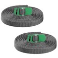 thumbnail image 3 of SHINYPASING 2 Pcs Sangles Robustes pour Ceintures en Acier Inoxydable Crochets pour Articles Lourds, 3 of 7