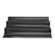 thumbnail image 2 of Pan de Pan de Pan de Pan Francés, Forma de Acero inoxidable U fácil de Limpiar El Pan de Pan Francés Diseño Perforado Negro para Baguettes para Cocina, 2 of 7