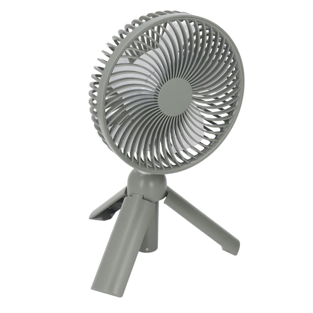 Ventilador Portátil De Mano, Suministro De Viento Súper Ancho, Soporte Retráctil, Cabezal De Agitación Automática, Ventilador De Escritorio Plegable Con Batería Recargable