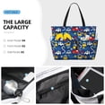 thumbnail image 3 of Xecao Animals Rescue Team for versatile beach bag for women includes zipper pockets and waterproof material, ideal for vacations and adventures., 3 of 7