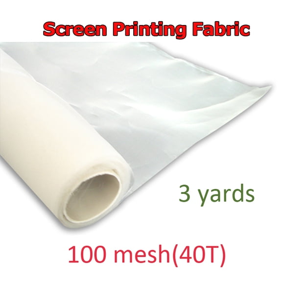Techtongda 110 M /43T Wider Screen Mesh Silkscreen Printing Fabric 3 yards width 63 inch #007705