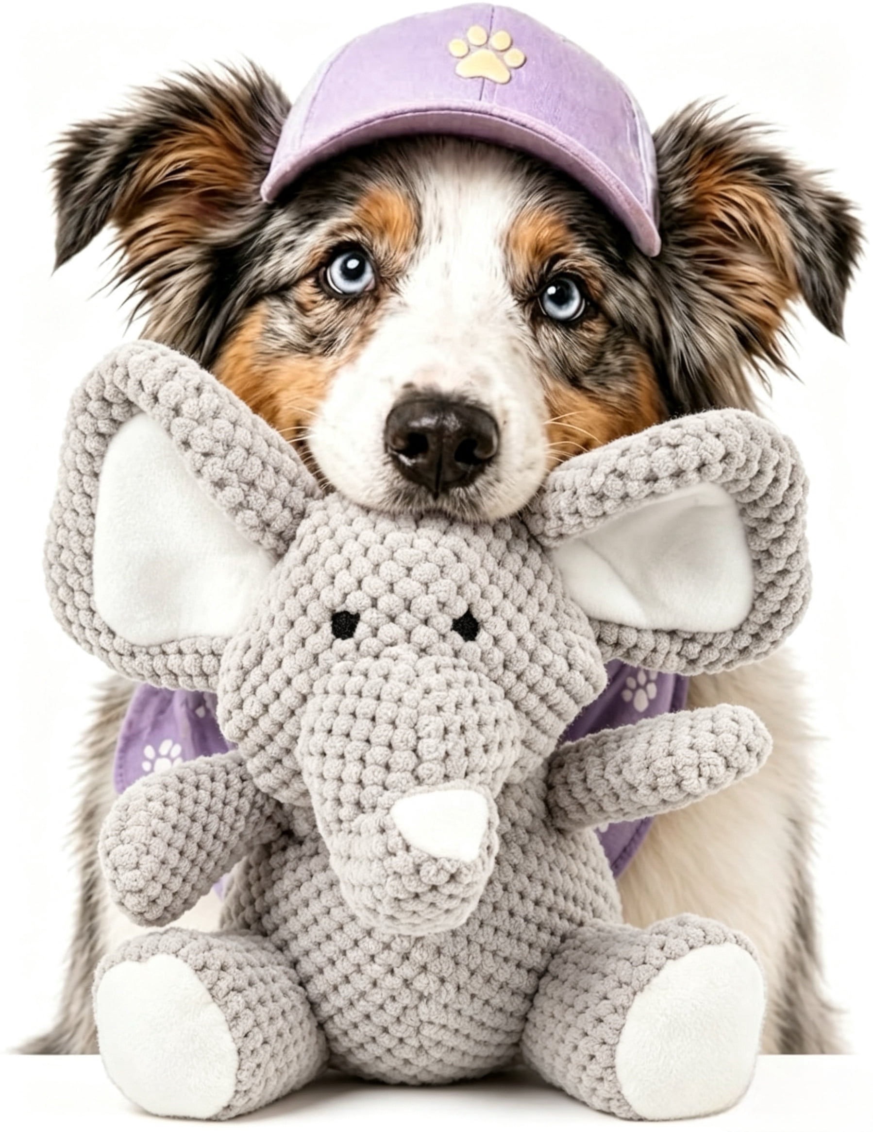 BAODANTECH Tough Elephant Dog Toy for Chewers photo 1