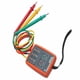 thumbnail image 3 of Detector de secuencia de fase digital SM852B, probador de rotación trifásica, indicador de fase LED, zumbador, 3 of 5