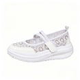 thumbnail image 2 of AJGRHE Women's Casual Shoes Lightweight Breathable Lace Up Sneakers For Summer Soft Sole Mesh Trainers Casual Everyday Shoes For White 37, 2 of 9