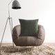 thumbnail image 5 of Solid Color Decorative Throw Pillow Cover | Modern Sofa Cushion | Breathable Polyester | Soft & Elastic | 17.7x17.7 Inch | Red White Green | 1-Pack | Machine Washable | Tight Stitches | Wicking, 5 of 6