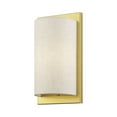 thumbnail image 2 of 45230-33 Livex Lighting Brenton - 1 Light ADA Wall Sconce-11 Inches Tall and 6 Inches Wide-Soft Gold Finish, 2 of 19