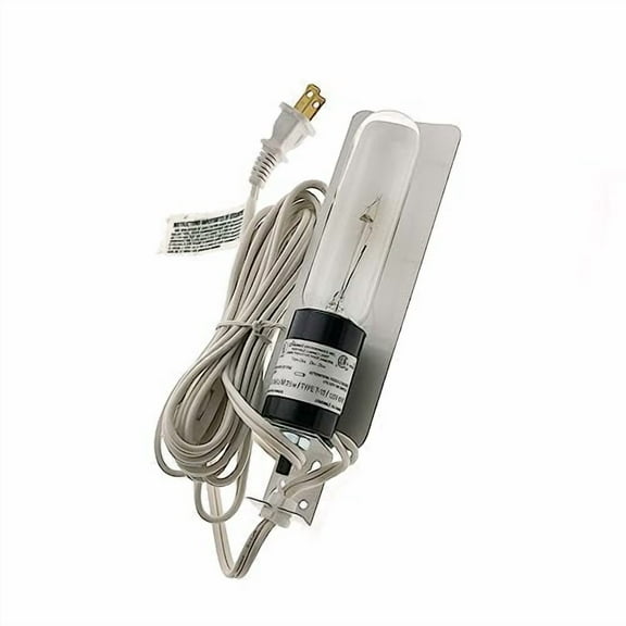 Curio Light Cabinet - White Hooded Light Includes Bulb, C5-RS-1