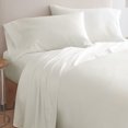 thumbnail image 2 of GAIAM® Relax 300-Thread Count TENCEL Soft 4pc Sheet Set, Queen, Ecru, 2 of 6