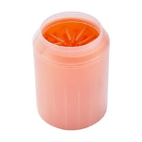 Pet Dog Paw Cleaning Cup with Soft Silicone Brush, Portable Foot Washer Cup for Mud and Dirt Removal, Pet Grooming and Paw Care Tool for Home, Travel, and Outdoor Use