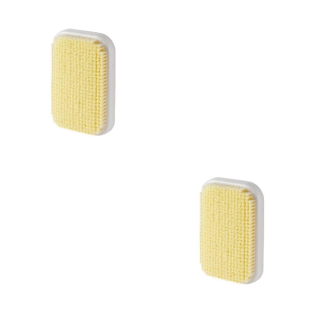 Injueey Rubbing Brush Shower Exfoliating Massage Wall Scrubber Removal Stain Scraper Scrub Bathroom Bathing Brushes 2Conjunto