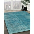 thumbnail image 3 of Ahgly Company Machine Washable Indoor Rectangle Traditional DarkCyan Green Area Rugs, 6' x 9', 3 of 7