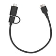 thumbnail image 1 of Data Data Transmission Cable USBCTYPEC USB3.0 to MicroUSB3.0 2in1 Hard Disk PVC Line, 1 of 7