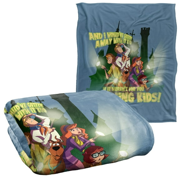 Scooby-Doo Wouldve Gotten Away with Officially Licensed Silky Touch Super Soft Throw Blanket 50' x 60'
