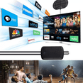 thumbnail image 2 of Antena De Tv Hd 4k 1080p Para Interiores Portatil Negro, 2 of 5