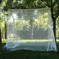thumbnail image 1 of Mosquitera, dosel de cama portátil con bolsa de malla de gran apertura ropa de cama para acampar jardín red a prueba de insectos para viajes de vacaciones en interiores y exteriores, 1 of 4