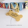 thumbnail image 5 of KuzmarK Silver Chrome Pendant Dog Tag Necklace - Puppy Dog Paw Paws Chrome Dog Tag Necklace, 5 of 9
