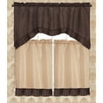 thumbnail image 5 of Bermuda Ruffle Kitchen Curtain Tier Set, 5 of 5