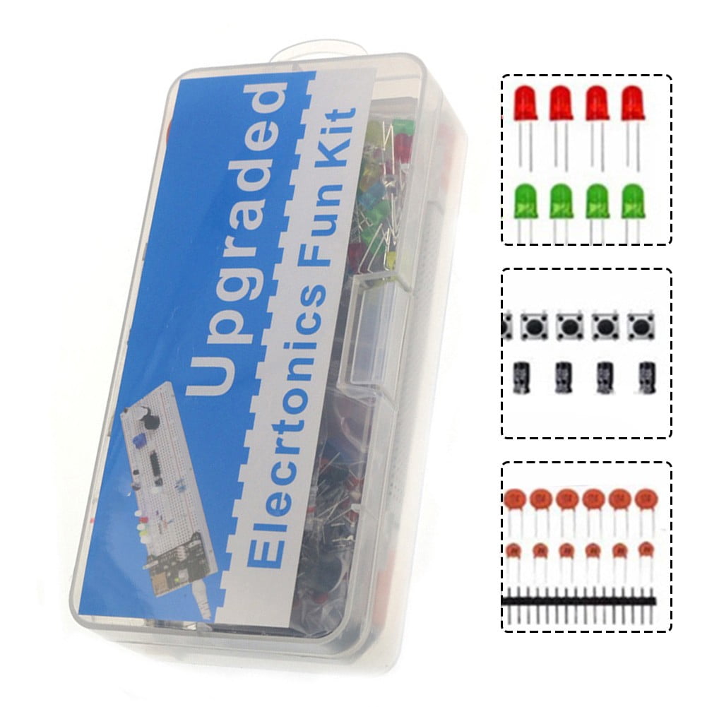 Complete For Starter Kit Breadboard With 830 Connection Points, Power Module