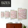 thumbnail image 4 of Rose Marble II in Gold Solid Wood 8 x 10 Framed Print, 4 of 6
