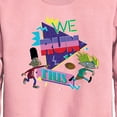 thumbnail image 2 of Hey Arnold! - Retro Arnold and Gerald - Toddler And Youth Crewneck Fleece Sweatshirt, 2 of 4